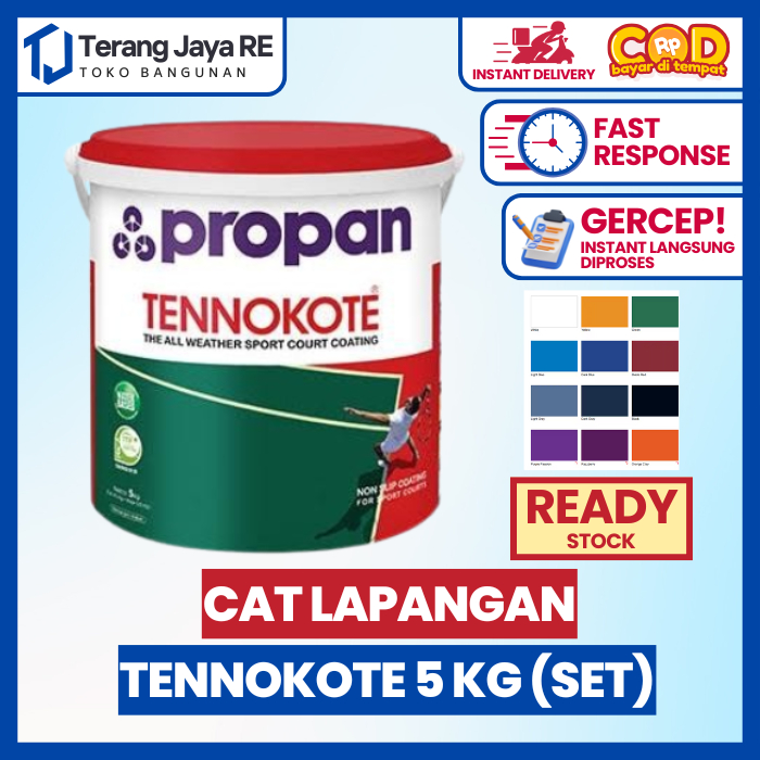 Cat Lapangan Propan Tennokote 5 Kg