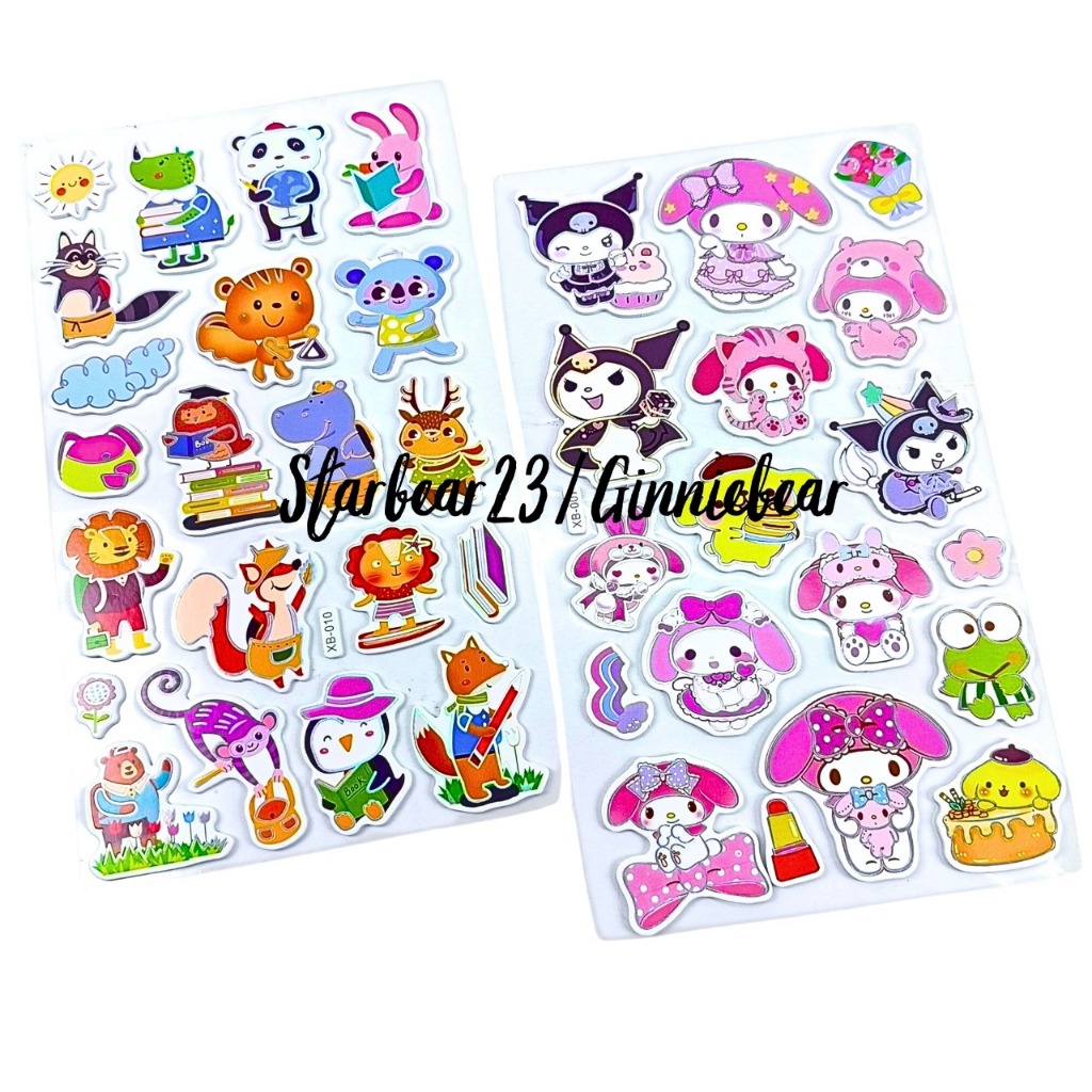 

Sticker Anak 3D the Princess Size M (LKS 585)