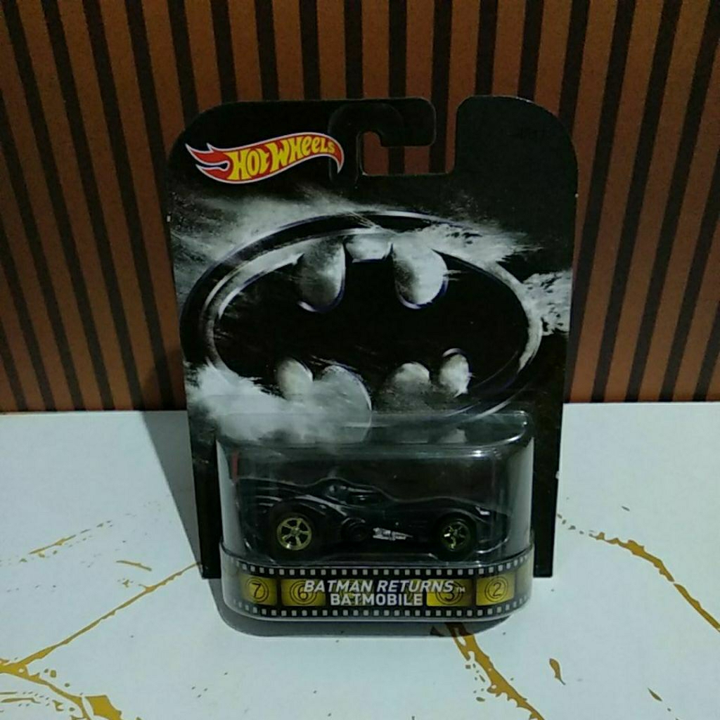 Hot Wheels Premium Batman Returns Batmobile Diecast Mattel