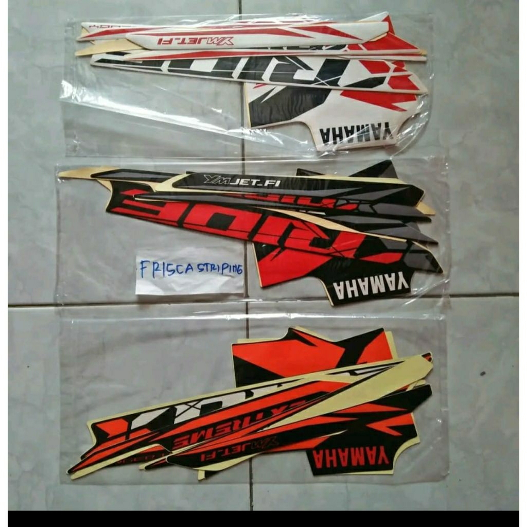 striping stiker x ride 2015