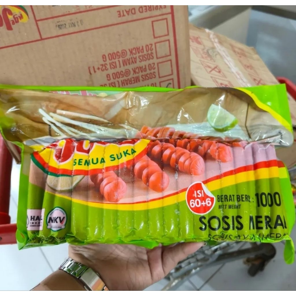 

Sosis ayam Ngejoss per bungkus