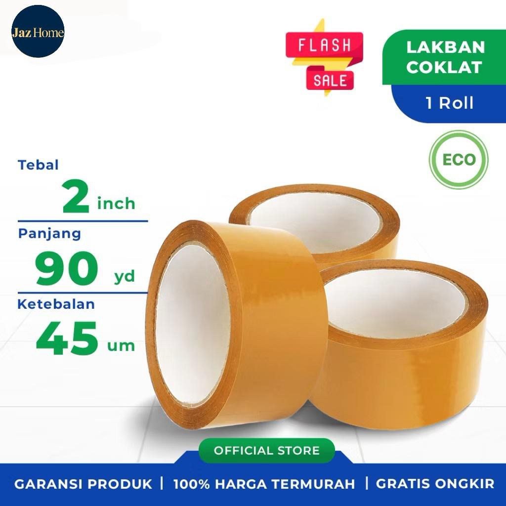 

JAZ LAKBAN COKELAT ONLINE TAPE 48mm 50yard