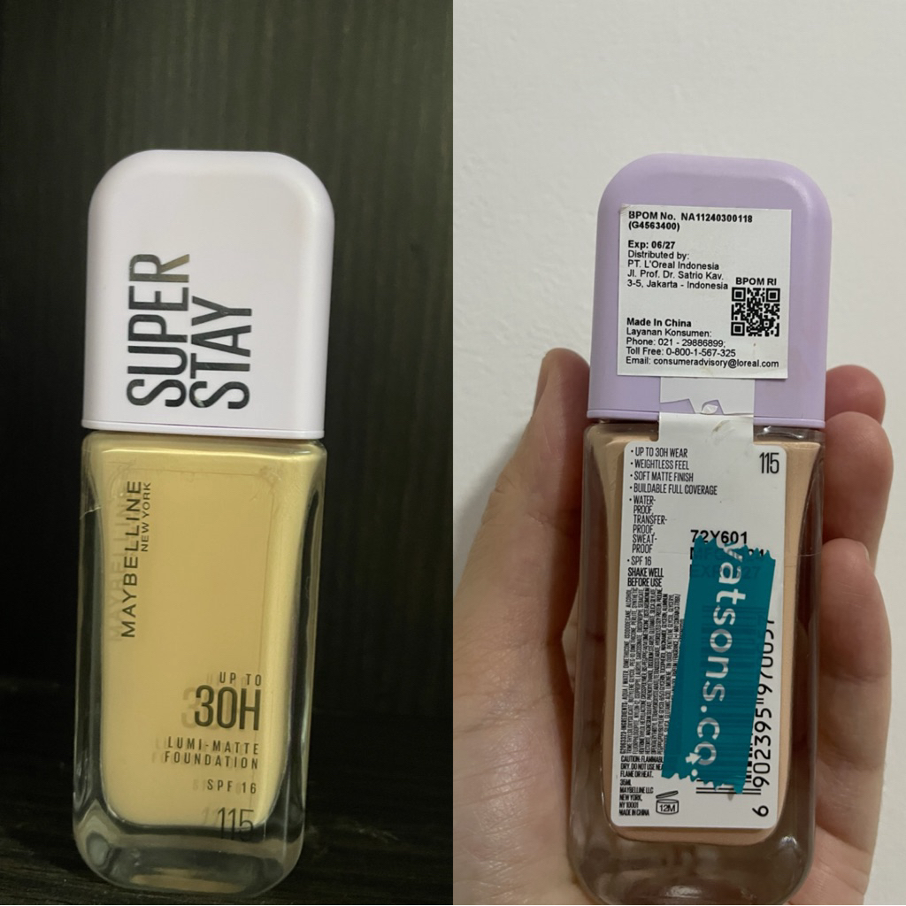 foundation maybelline