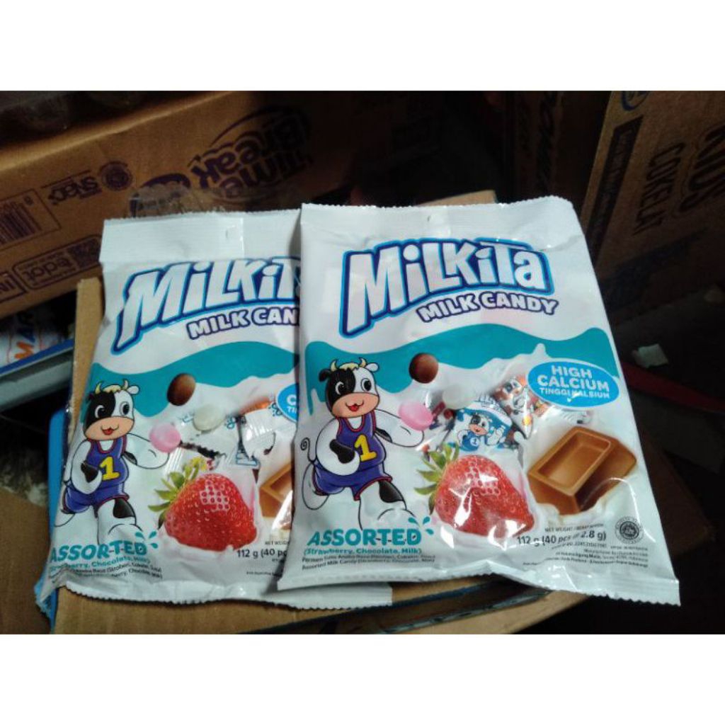 

Permen Susu Milkita Isi 40pcs/Bungkus