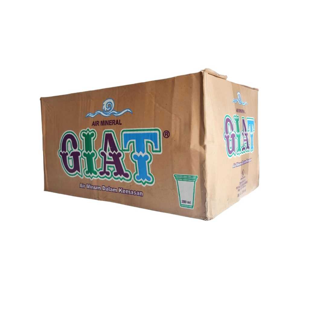 

GIAT AIR MINUM 220ML - 1 KARTON 48 GELAS