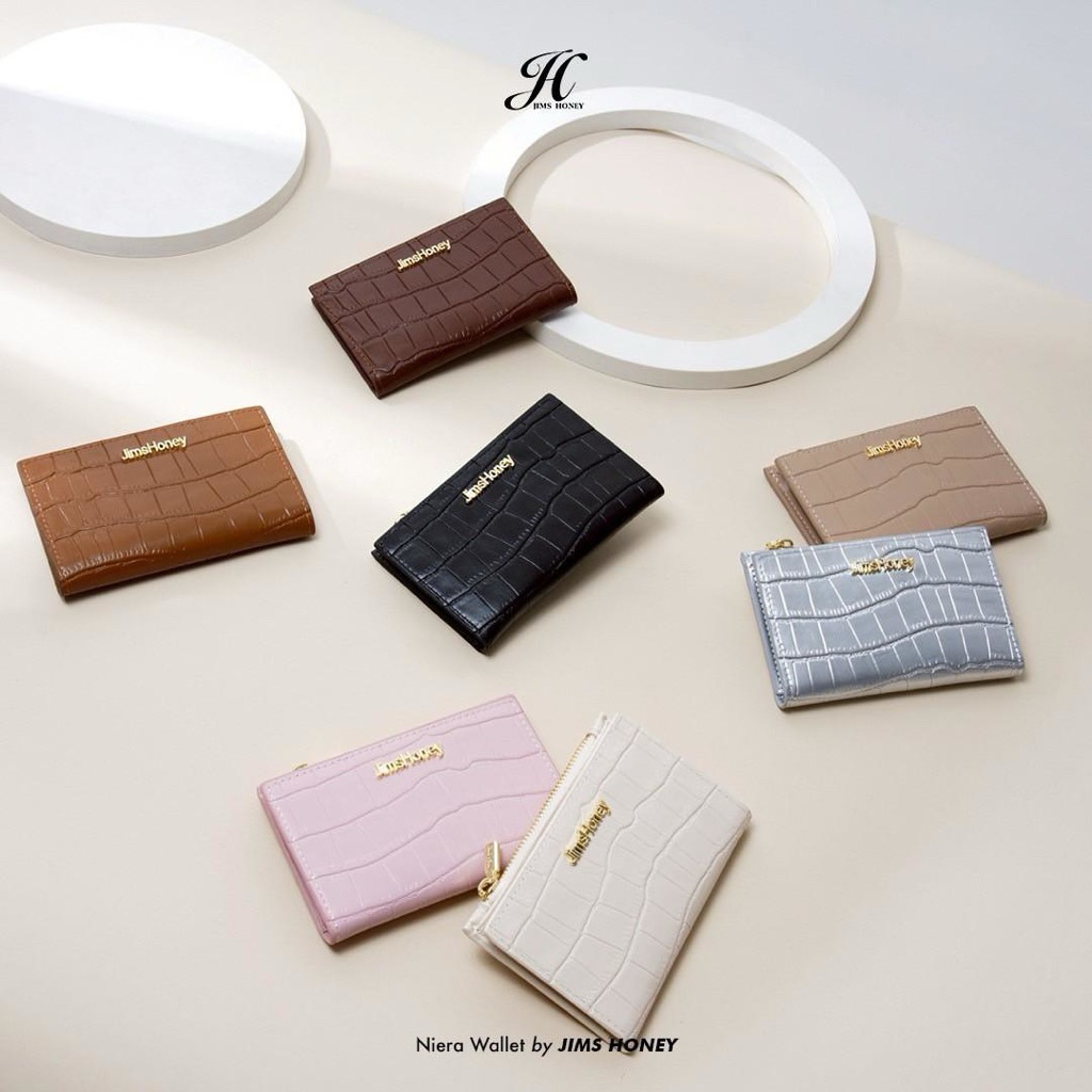 Jimshoney Niera Wallet Dompet Pendek Dompet Mini Dompet Lipat Dompet Wanita Jimshoney Martapura