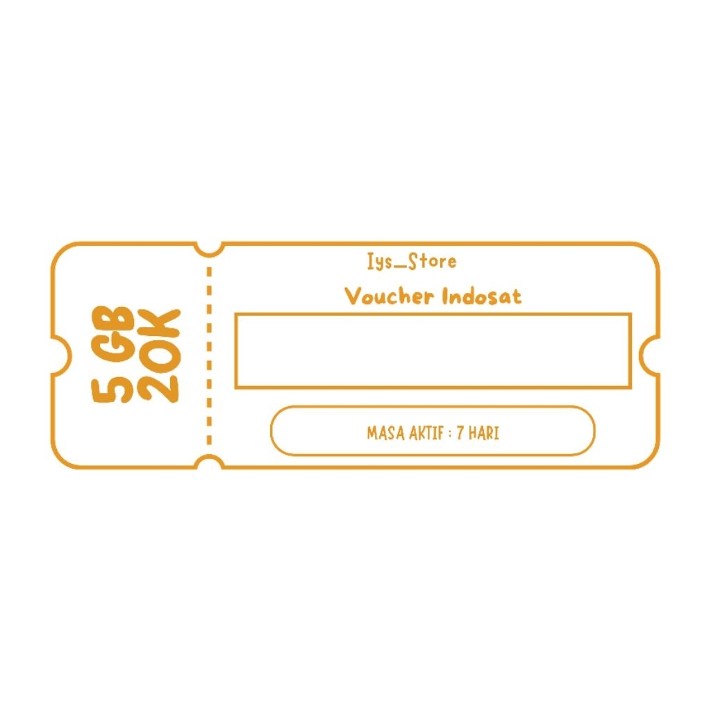 voucher Internet || Voucher Indosat || Kuota Internet