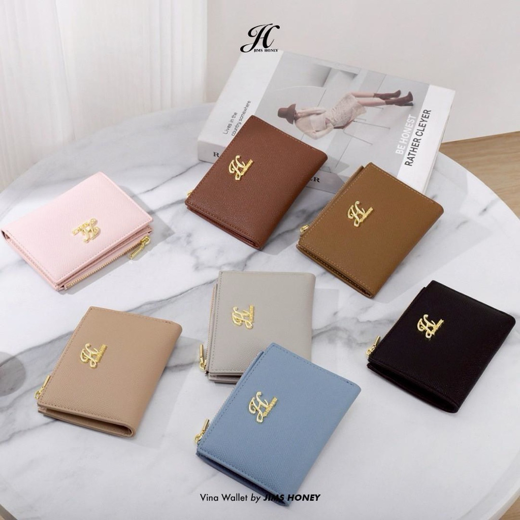 Jimshoney Vina Wallet Dompet Pendek Dompet Mini Dompet Lipat Dompet Wanita Jimshoney Martapura