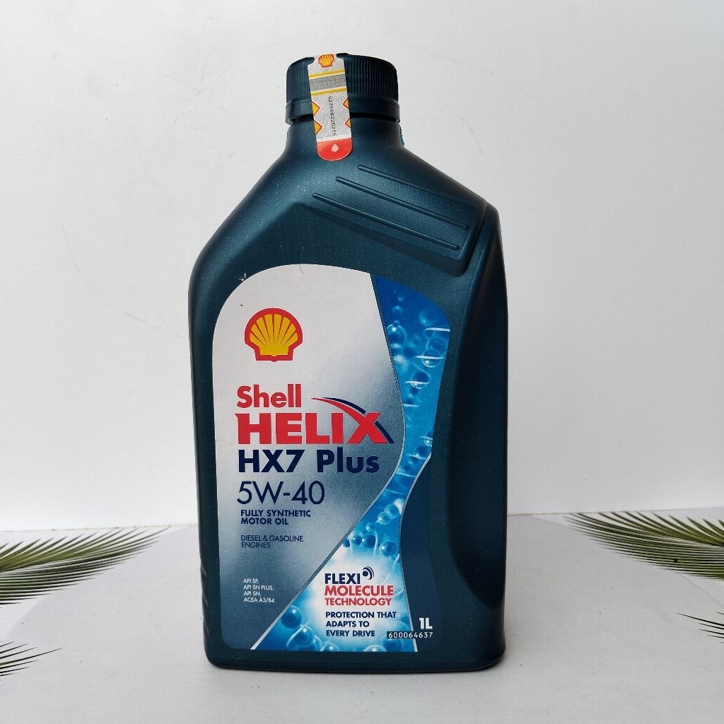 OLI/OIL SHELL HELIX HX7 PLUS 1L 5W-40 PELUMAS OLI MESIN MOBIL/MOTOR