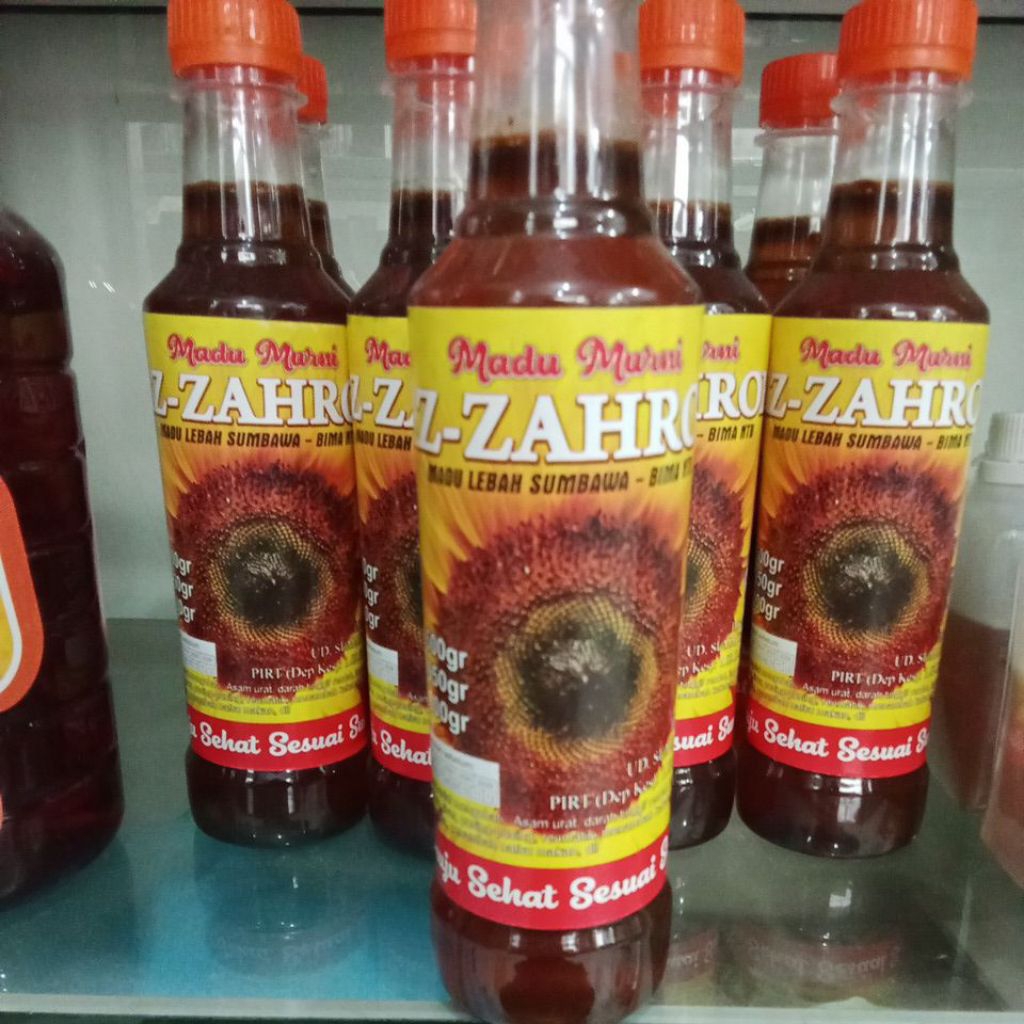 

Az-Zahroh Madu lebah sumbawa | madu murni 500gr (450)