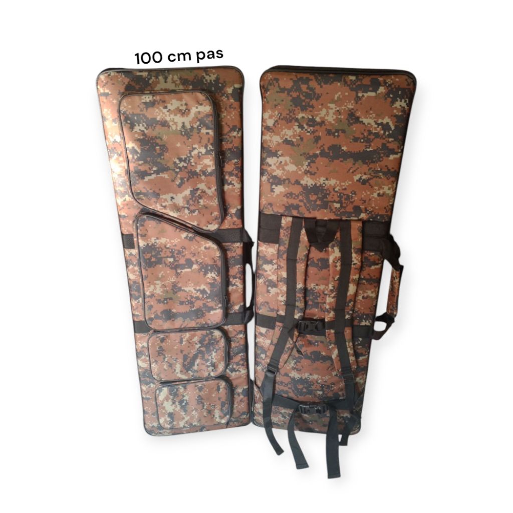 tas senapan kotak saku tas bulpup camo realtree 100cm