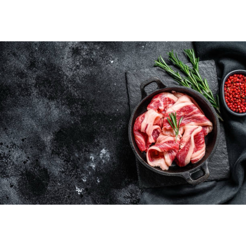 

[GRASS FED] Daging Sapi Slice Beef Premium Shortplate AUS 100% 250g