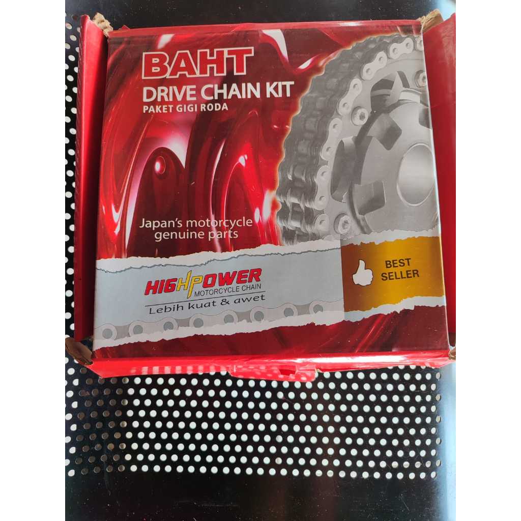 GEAR SET YAMAHA VIXION NEW ORIGINAL BATH