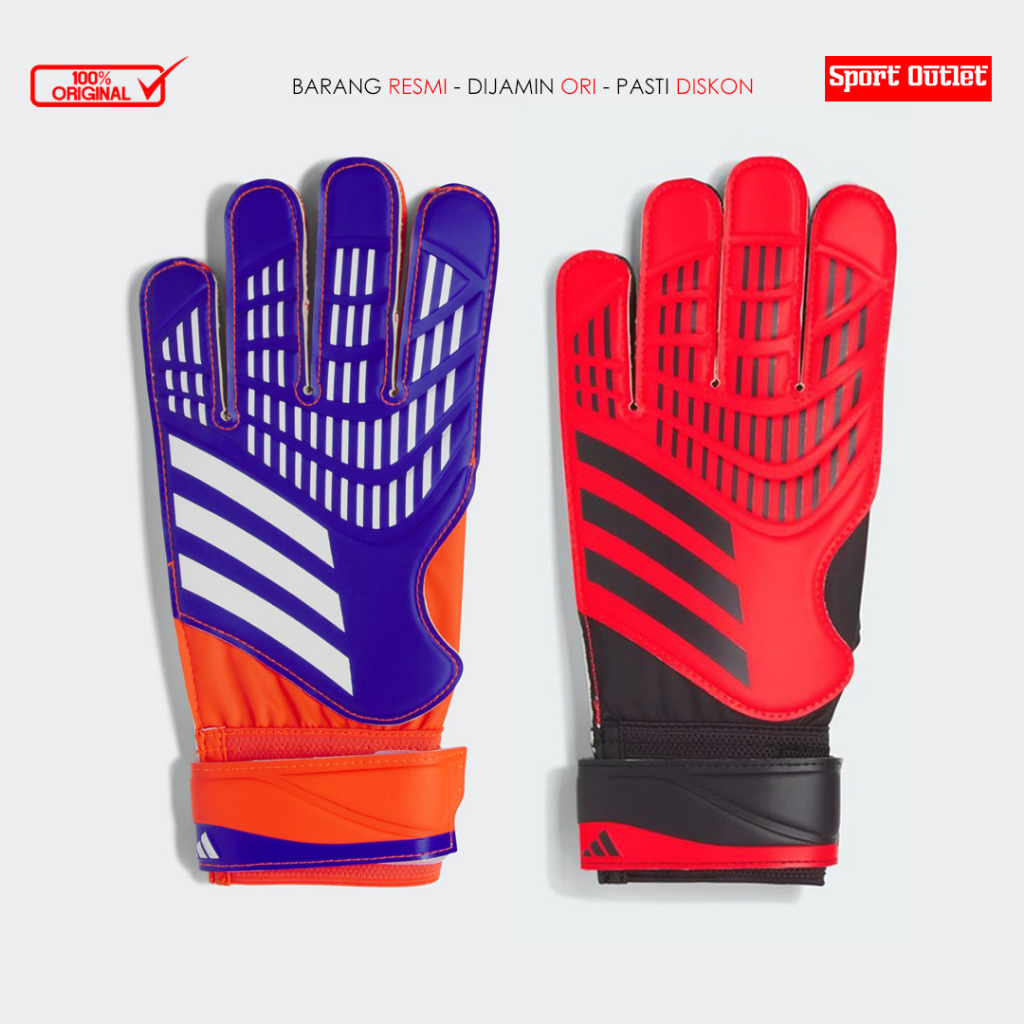 Sarung Tangan Kiper Original Adidas Predator Training Goalkeeper Gloves