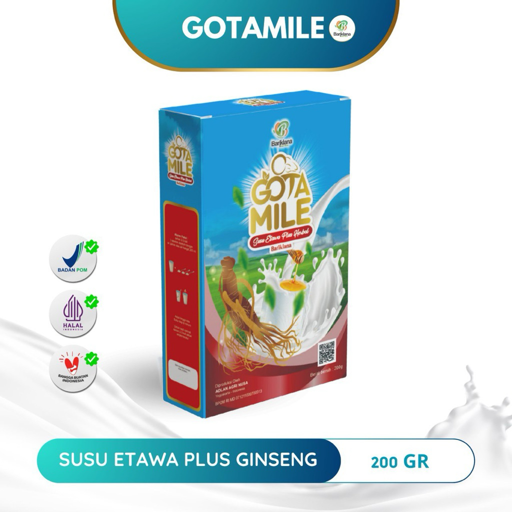 

Gotamile - Susu Kambing Etawa Plus Herbal