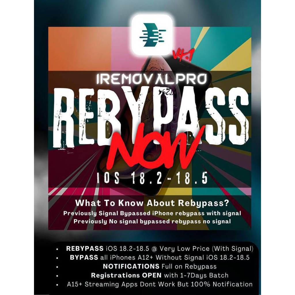 REBYPAS IREMOVAL PRO 4.1 WITH SIGNAL BEFORE OKTORBER