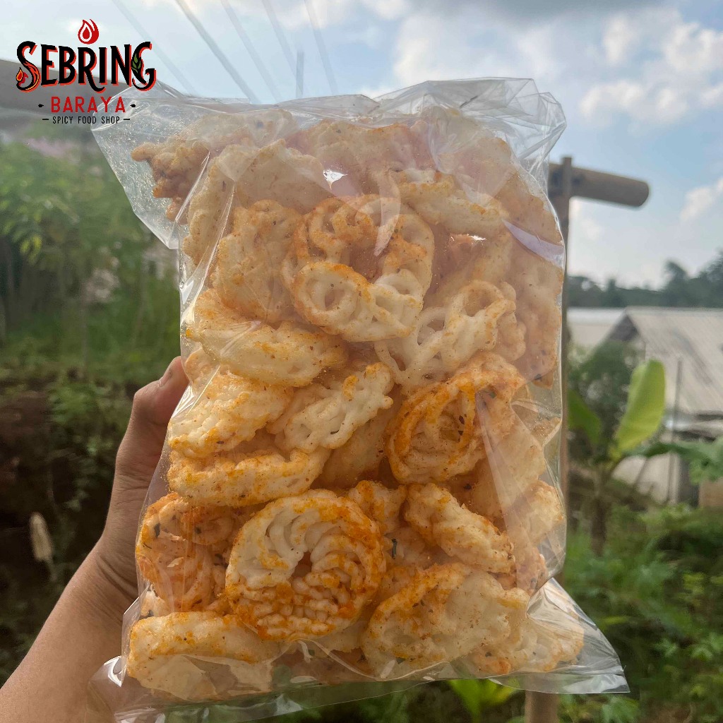 

kerupuk mawar putih pedo bekah kering Pedas Daun Jeruk lada cikruh nampol - Sebring Baraya