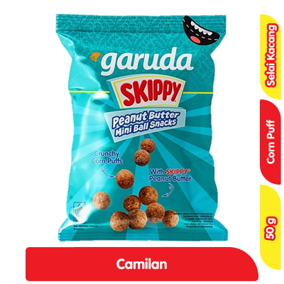 

Garuda Skippy Peanut Butter Mini Ball Snacks 50gram