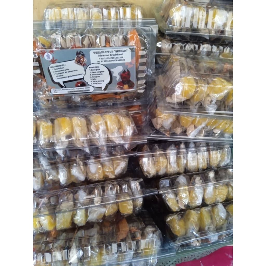 

Wedang Uwuh - Minuman Tradisional Khas Yogyakarta - 1 mika isi 10 pcs