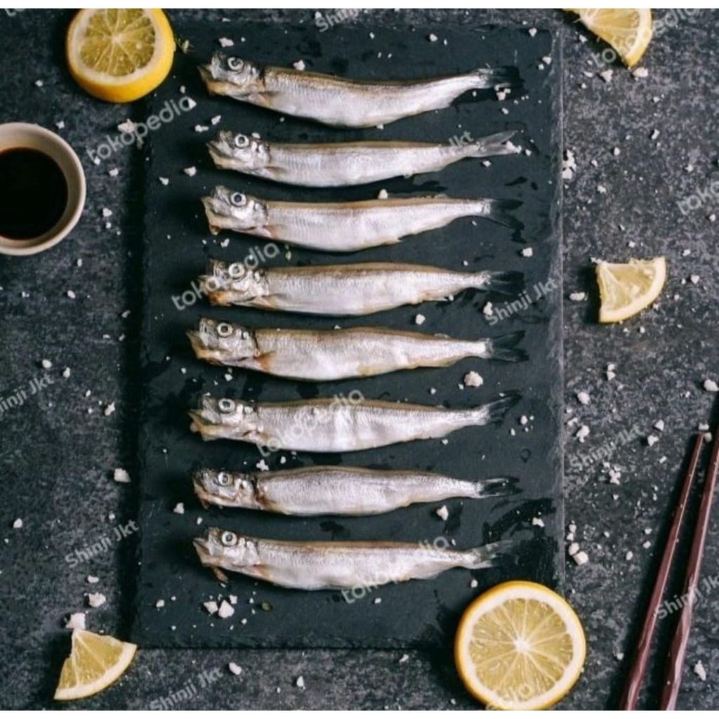 premium Shisamo Fish Ikan Capelin Telur