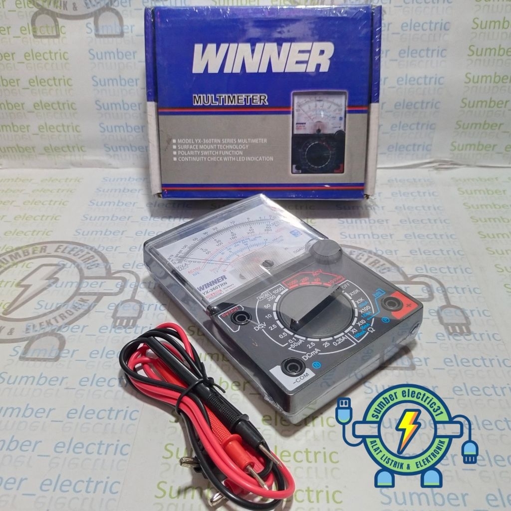 MULTIMETER / MULTITESTER / AVOMETER WINNER YX-360 TRN ANALOG