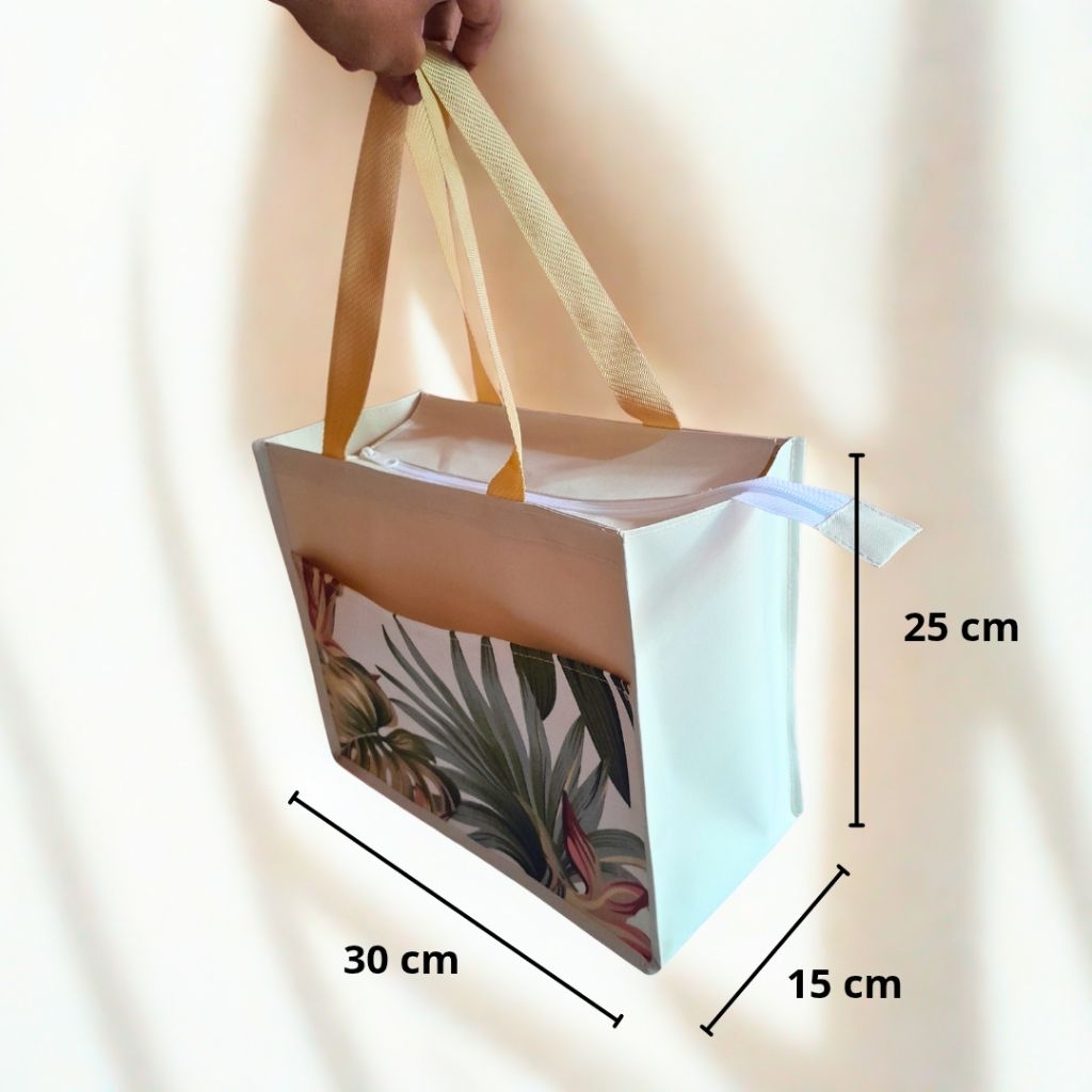 

Tas Hampers Souvenir Premium Serba Guna Kanvas