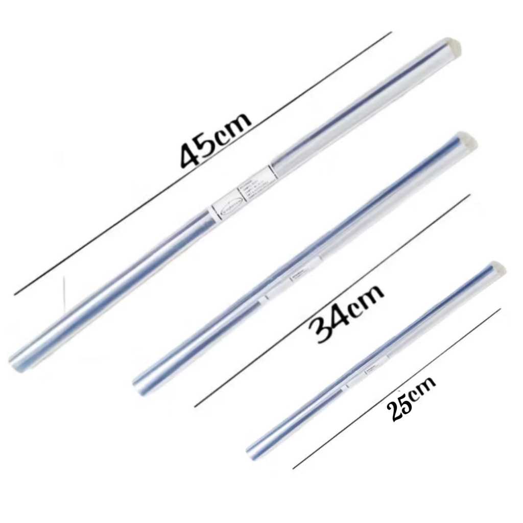 

ampul Plastik Mika Rol Micro Lebar 45,34,25 cm/Sampul roll murah /1 roll