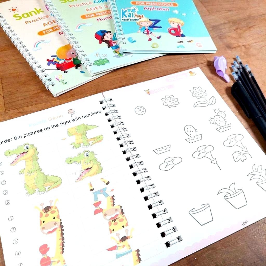

Buku anak G p B0l belajar menggambar dan menulis