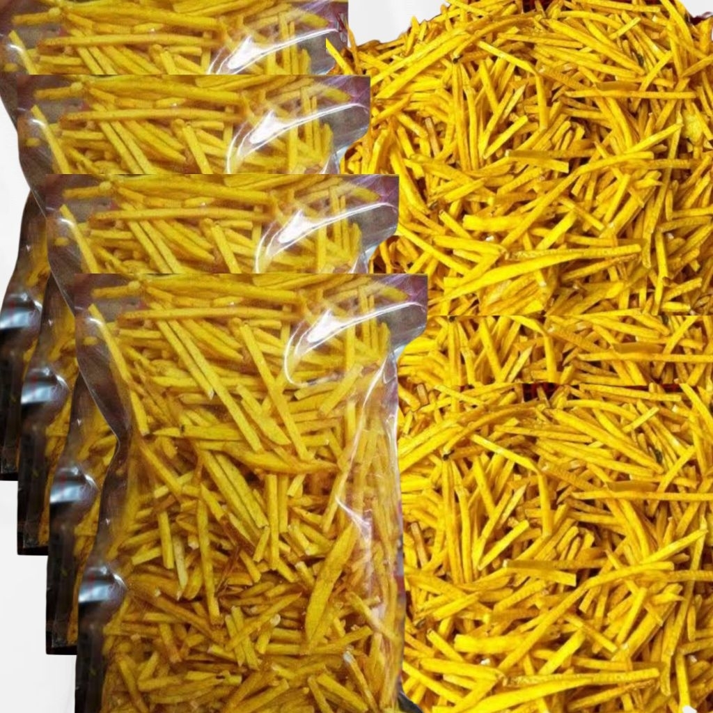 

kripik stick talas, cemilan gurih asin enak 250gram