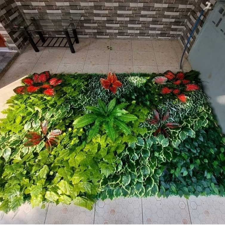 vertikal garden artificial vertikal garden bunga imitasi