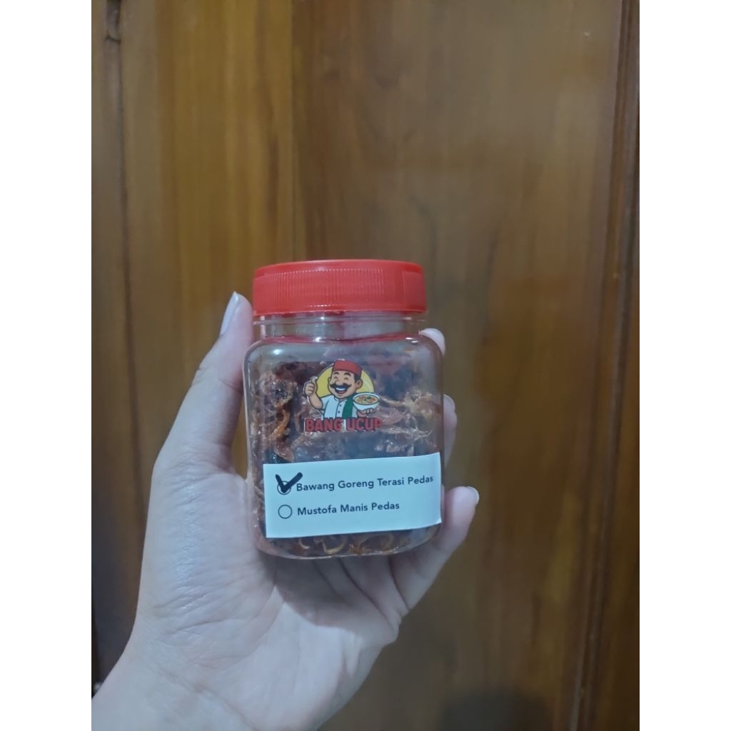 

Bawang Goreng Terasi Pedas Bang Ucup