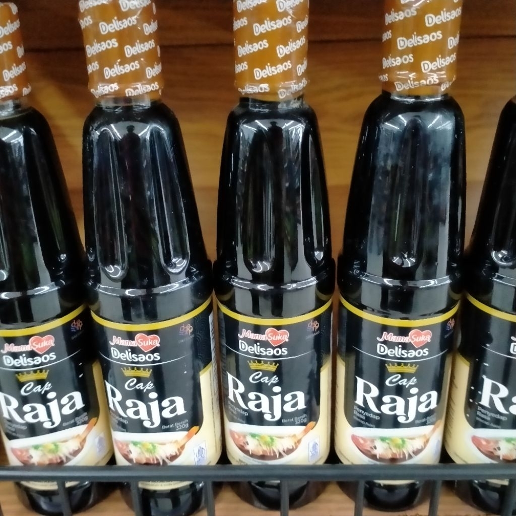 

delisaos kecap asin cap raja 320g