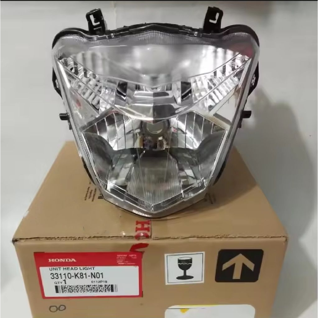 Reflektor Lampu Depan Honda Beat Fi Esp Eco / Beat Street (2016-2019) K81 Merk ORI Honda