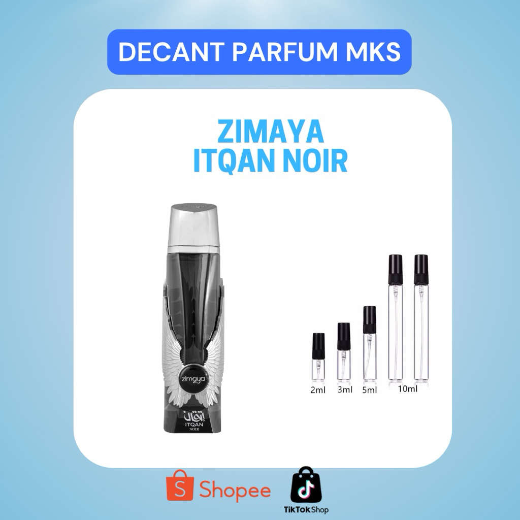 Decant Parfum Zimaya Itqan Noir