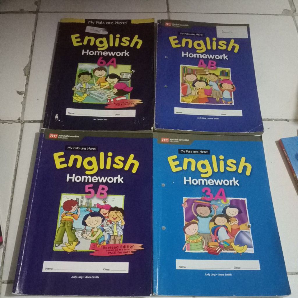 My pals are here Homework 3a.4b.5b.6a Bekas original