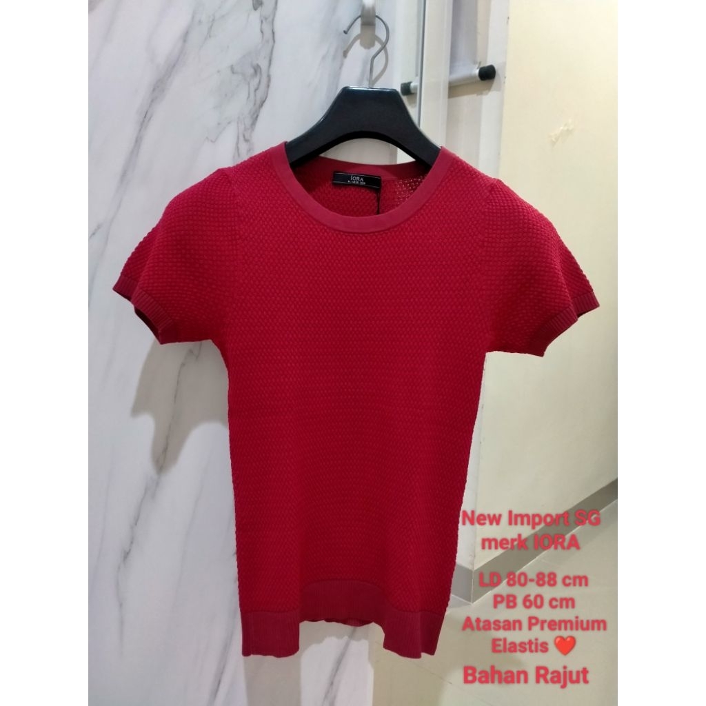 Baju atasan premium cuci gudang iora rajut