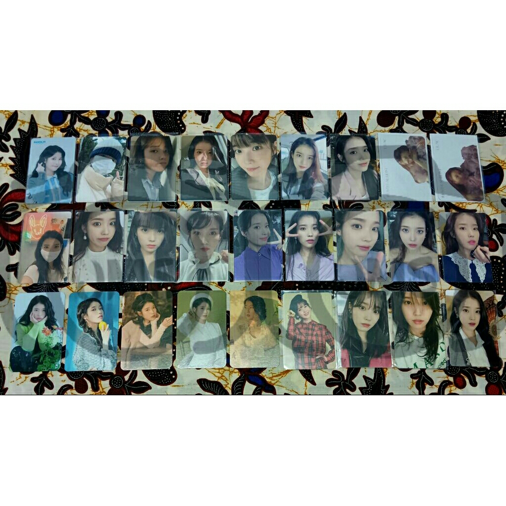 PC Photocard Official IU 아이유 Lee Ji Eun Merch Merchandise MD UAENA IU Dlwlrma JiEun PC Photocard (5)
