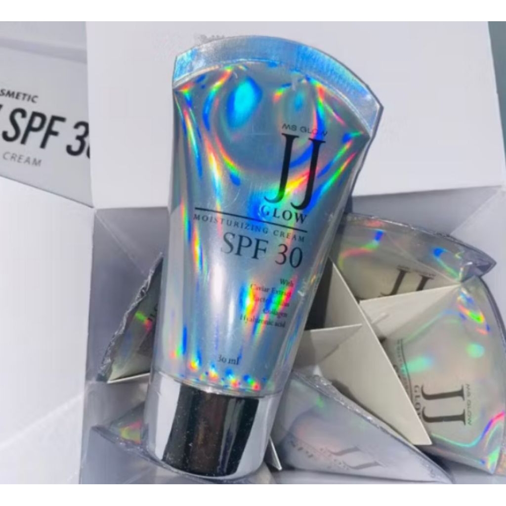 JJ Glow Ms Glow Spf 30 PA+++ Original BPOM Kemasan Mini 30 gram