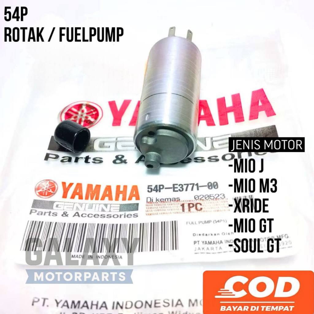 Rotak (54P) Dinamo FuelPump Yamaha Mio J / Mio GT / Soul GT / Xeon RC FI / XRide / NMax NVL Mio M3