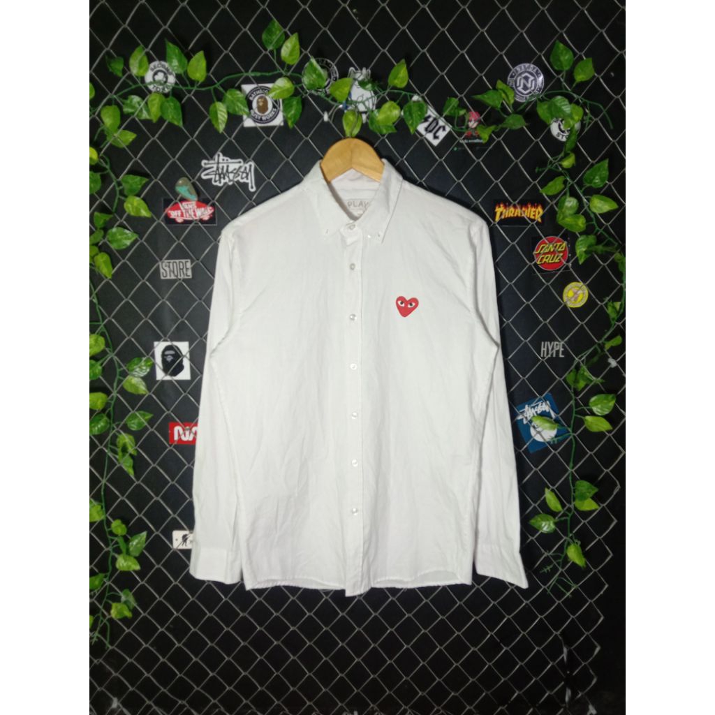 kemeja CDG play pria