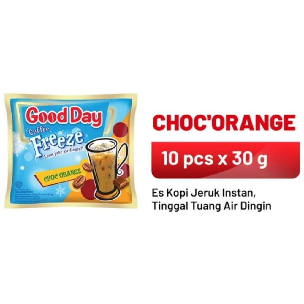 

Good Day Choc'Orange Isi 10 Sachet