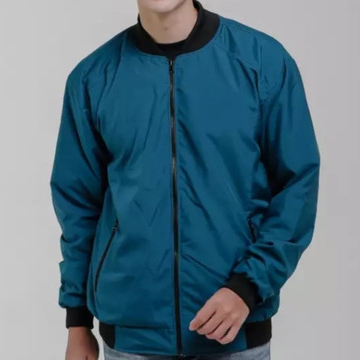 Jaket Bomber Polos Pria Wanita  Jacket Motor Polos Parasut Waterproof