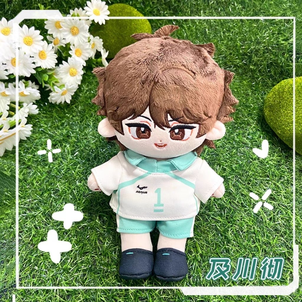 [PRE-ORDER]20CM Toru Oikawa Anime Haikyu Full Set Dress Up Doll Import Cute Plush Doll Toys Gift Mer