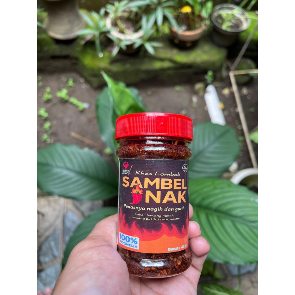 

sambal kering khas lombok 65gr