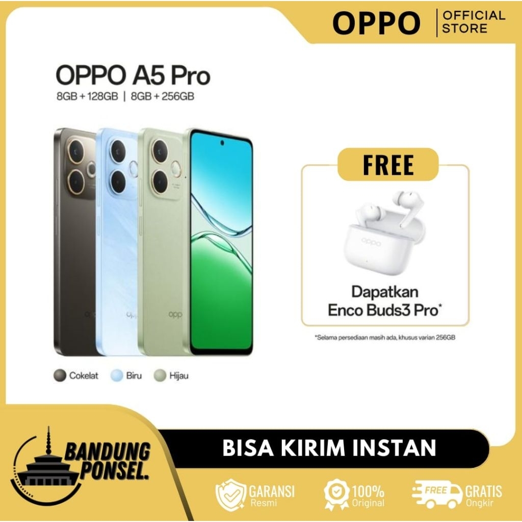 New Oppo A5 pro 5G ram 8/256