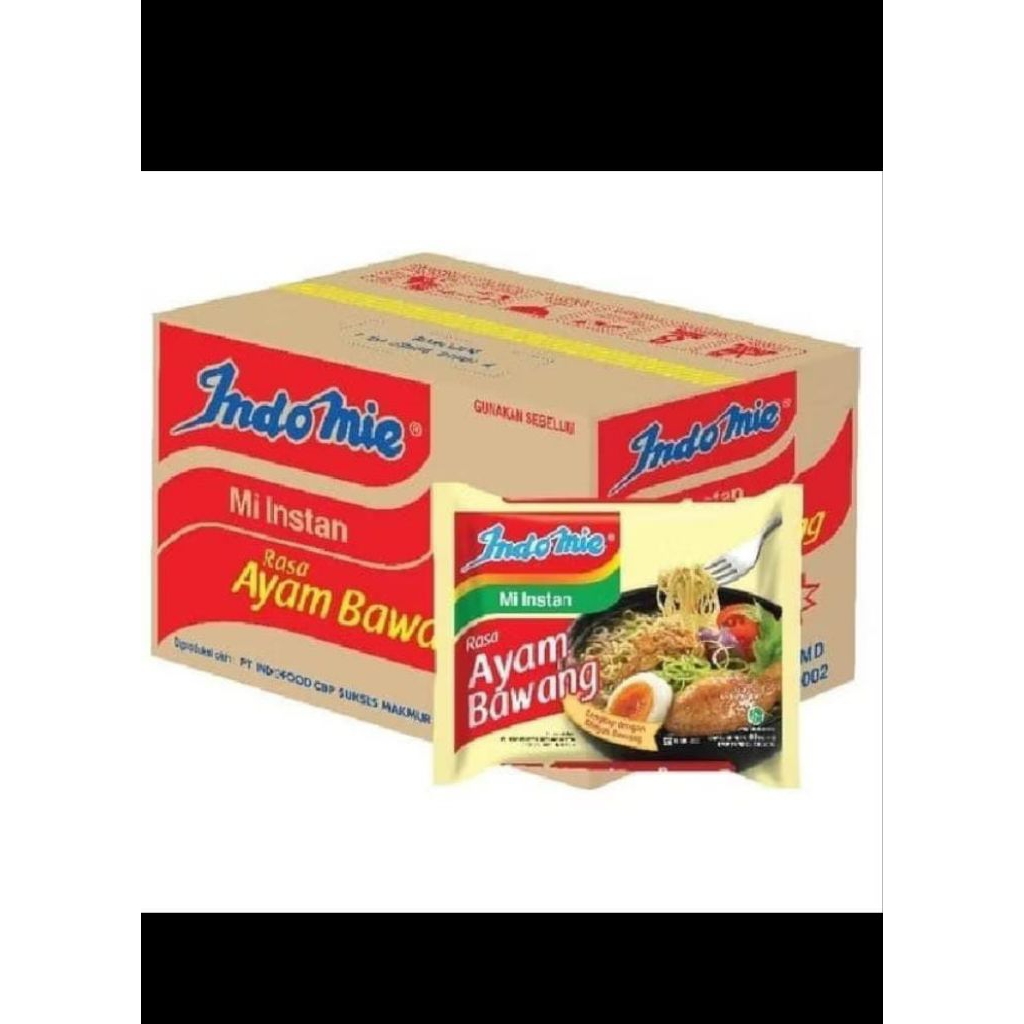 

Indomie rasa Ayam Bawang 1 pcs