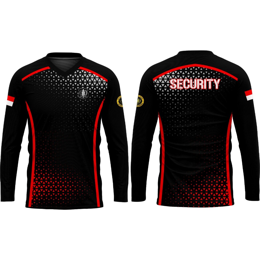 JERSEY SATPAM TERBARU 2025 /JERSEY KAOS SECURITY CREAM /SERAGAM SATPAM CREAM / KAOS SECURITY PENDEK