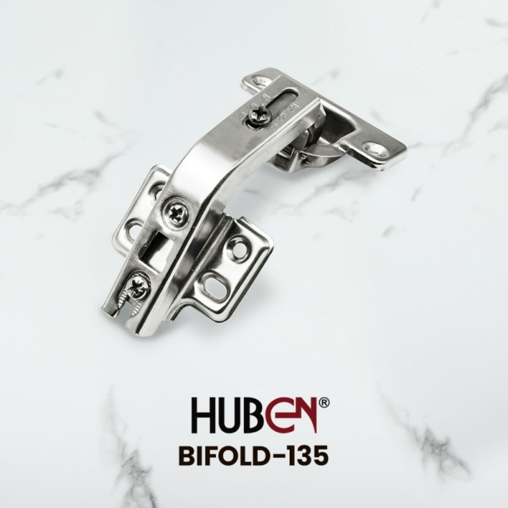 ENGSEL SUDUT PINTU LEMARI / ENGSEL BIFOLD 135 HUBEN