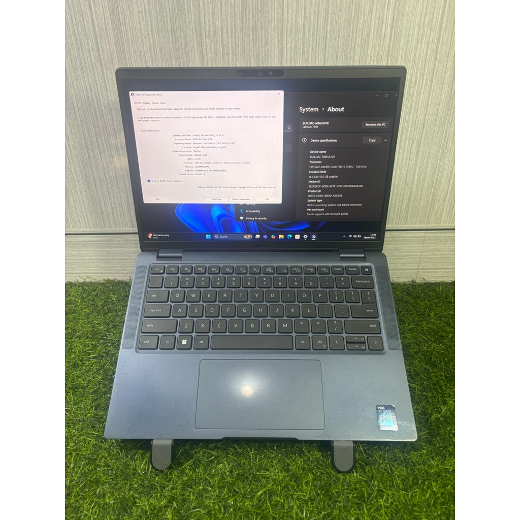 Dell Latitude 7340 Laptop 13.3" Intel Core i5 8GB 256GB SSD Gray