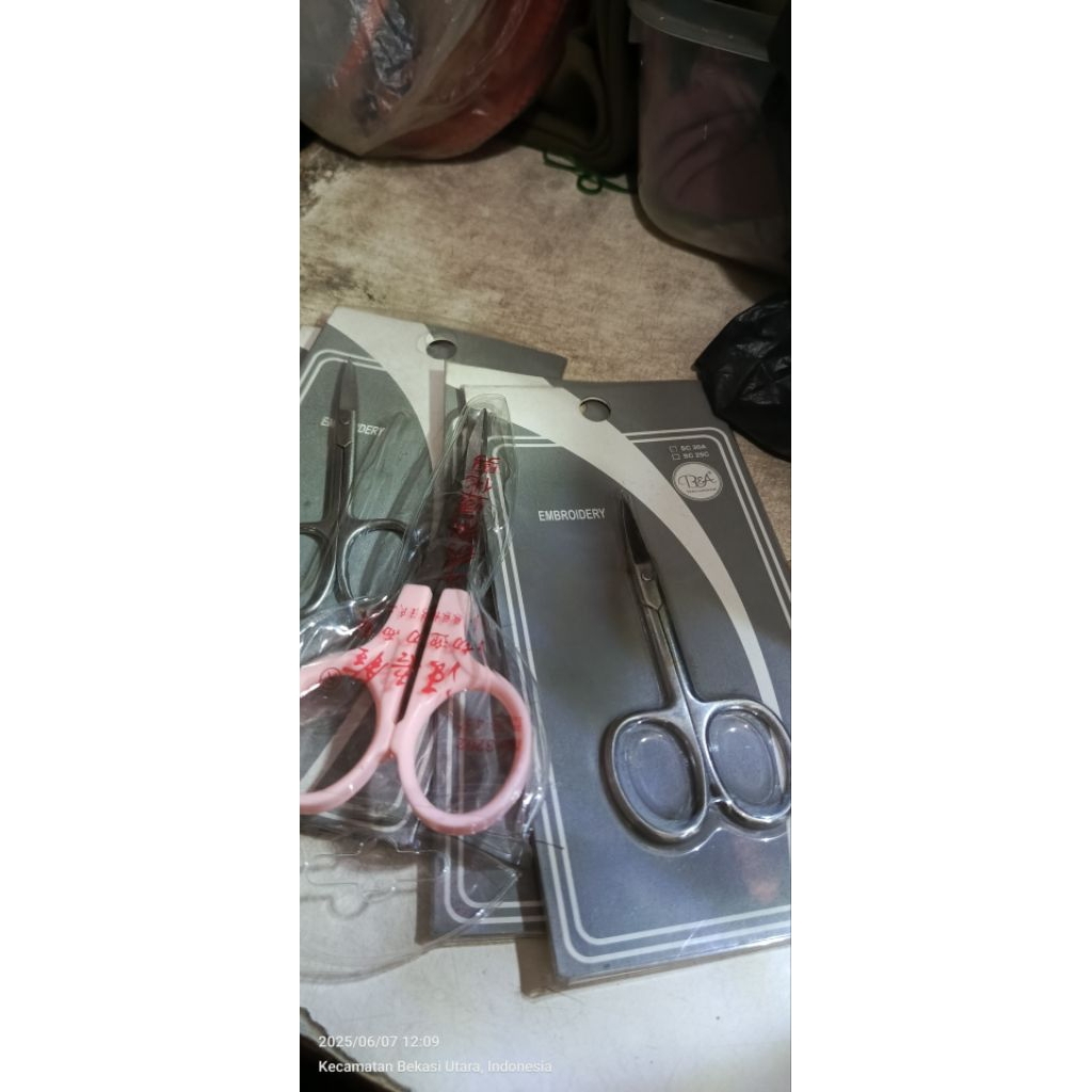 

gunting bordir besar gunting bengkok stainless